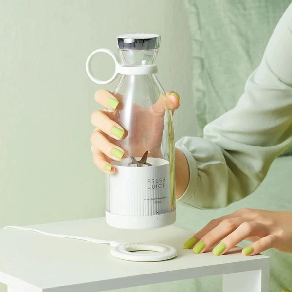 Garrafa Fresh Juice - Mini Liquidificador Elétrico