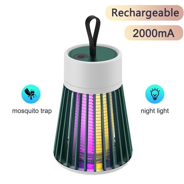 Lâmpada Mata Mosquitos Portátil e Recarregável - Mosquito Killer